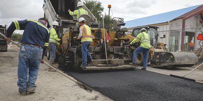 Sealcoating is used to increase the life of asphalt surfaces